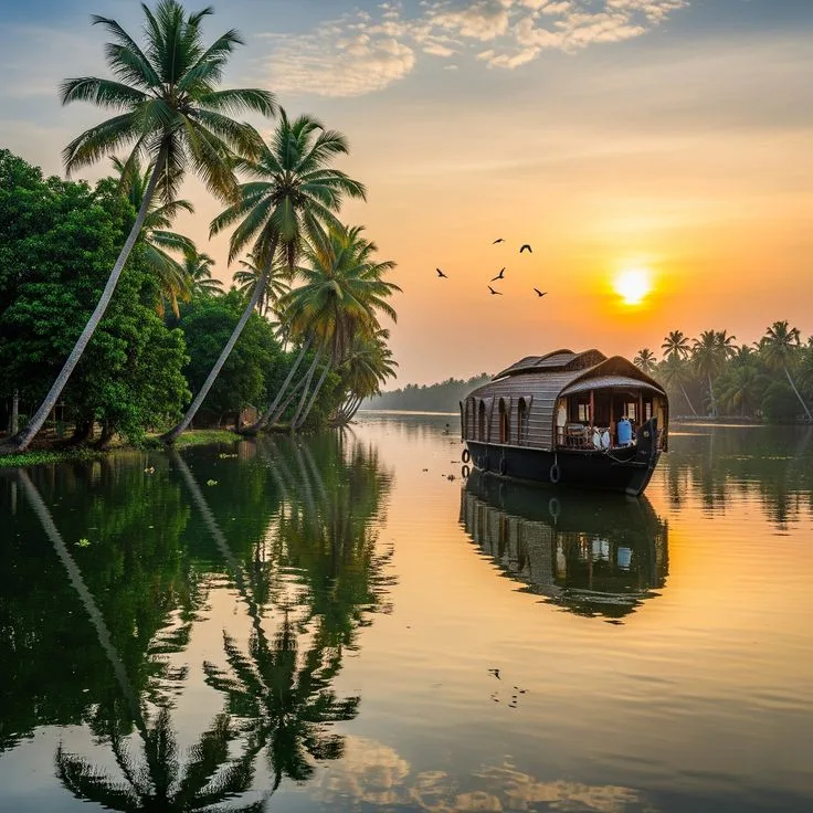 Kerala backwater houseboat experience