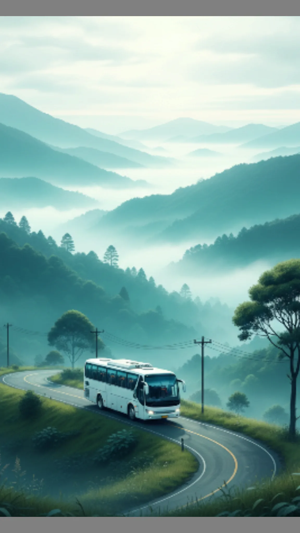 Students travelling on an educational tour